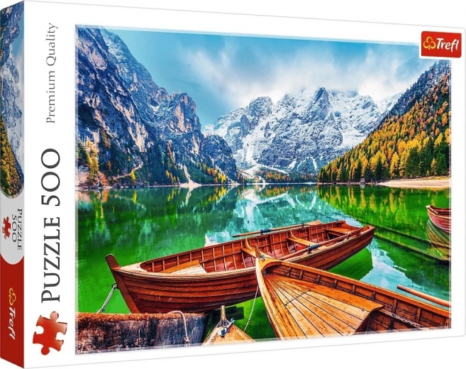 Puzzle 500 dijelova – Lago di Braies, Italija TREFL
