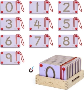 VIGA Magnetic Number Writing Practice Boards FSC Montessori