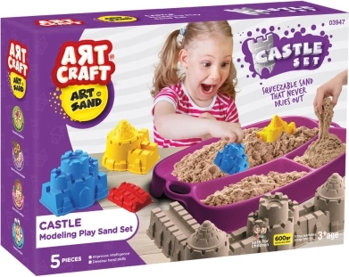 Art Craft kinetički pijesak dvorac 600 g