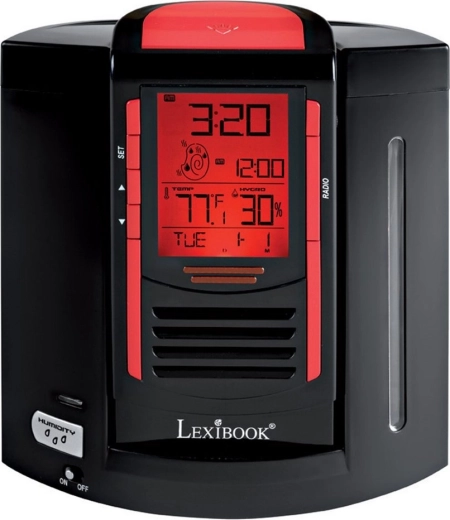 Radiobudilica s ugrađenim ovlaživačem zraka