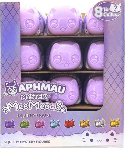 Aphmau mystery MeeMeows stisljiva figurica mačke u kapsuli – iznenađenje