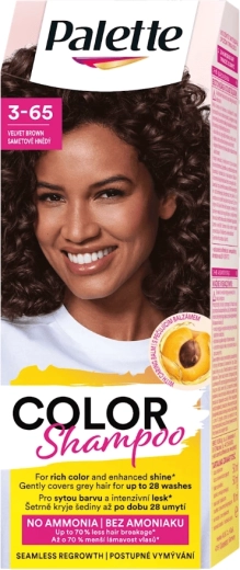 Palette Color Shampoo 3-65 baršunasto smeđi 50 ml