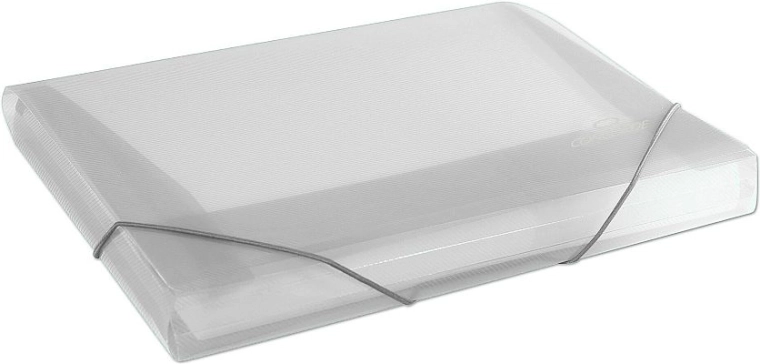 Mape za spise s gumicom A4, prozirne CONCORDE