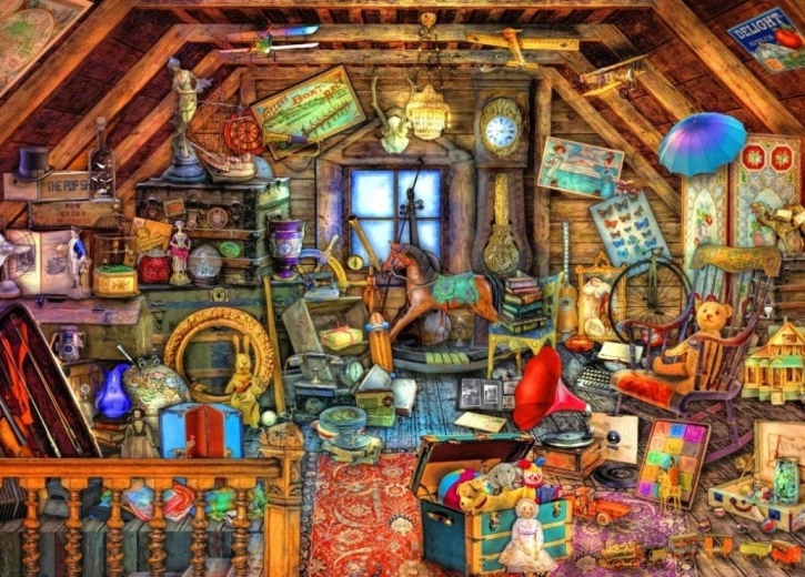 Bluebird puzzle Blaga s tavana 500 dijelova