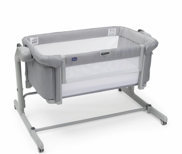 Chicco Next2Me Magic Evo pomoćni krevetić grey mist