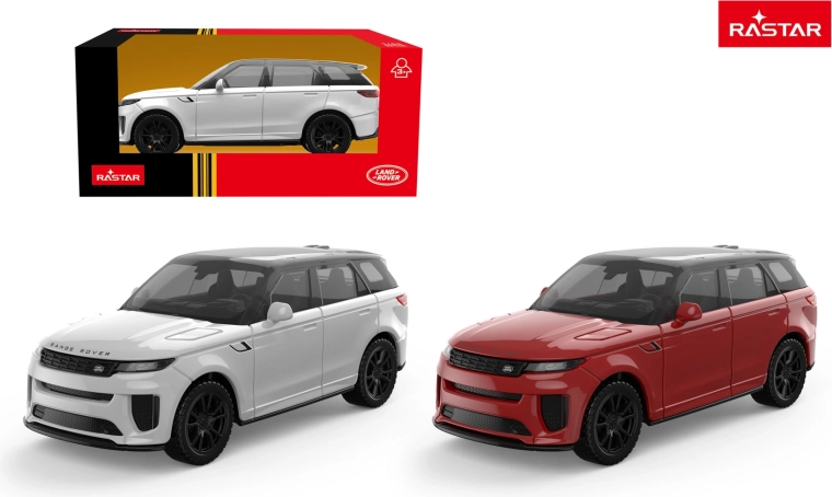 Metalni autić Range Rover Sport SV RASTAR 1:43 crveni - 1 kom