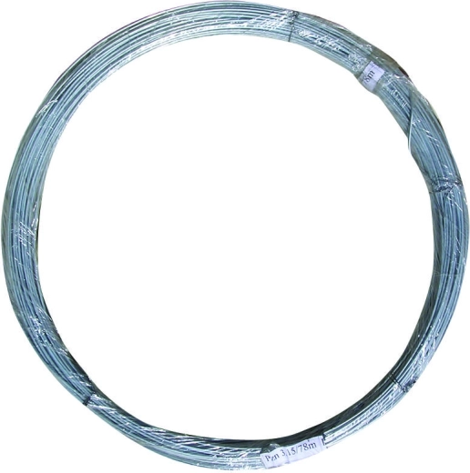 PVC plastificirana zatezna žica 3,40 mm, 104 m, zelena RAL 6005