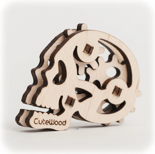 Cutewood drvena 3D slagalica lubanja