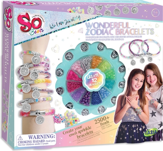 Tasia set za izradu narukvica sa znakovima zodijaka