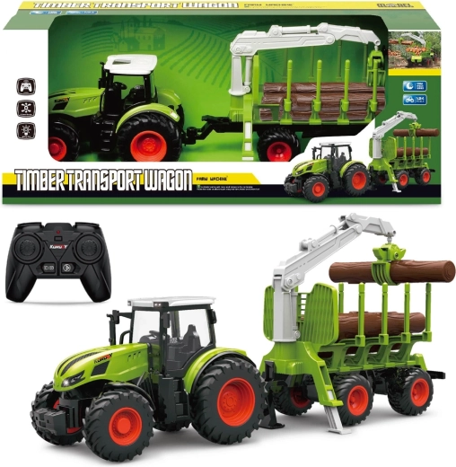 RC farmerski traktor 1:24 sa svjetlom i zvukom