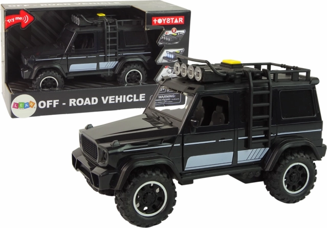 Terensko vozilo 1:14 s trenjem – crno