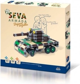 Konstruktorski set SEVA vojska – borbena vozila, 436 dijelova