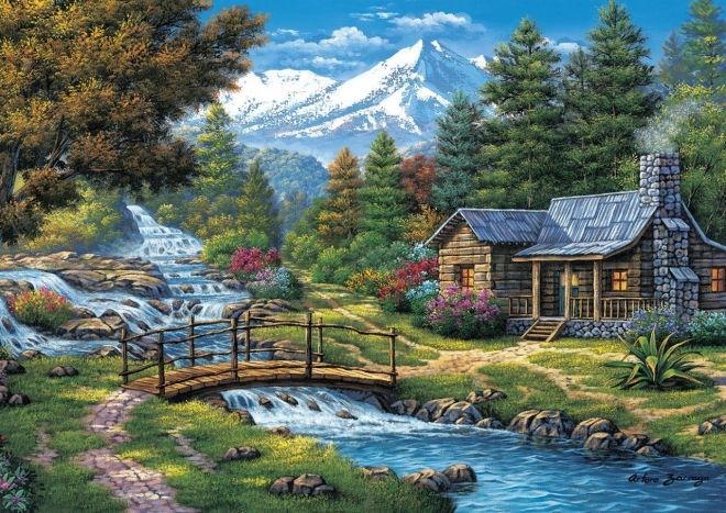 ART PUZZLE Slagalica Dva slapova 2000 dijelova