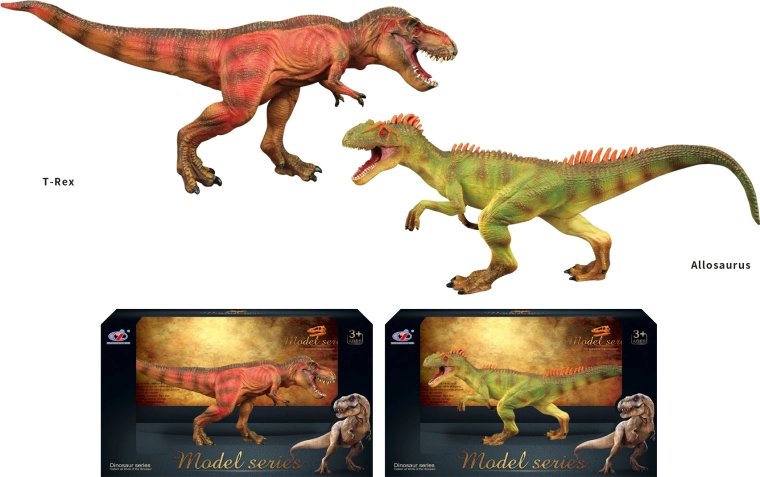 Dinosauriji svijet – figurice dinosaura, 2 vrste
