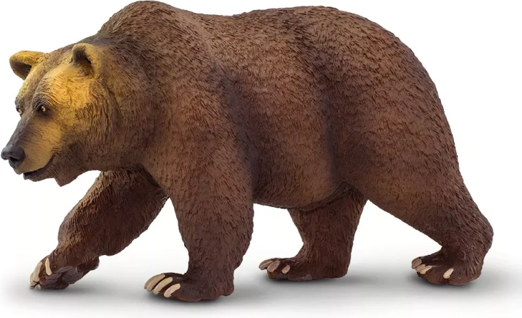 Grizzly bear figurine Safari Ltd. - 1 piece