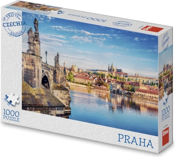 Dino puzzle turističko izdanje Češka: ljetni Hradčani 1000 dijelova