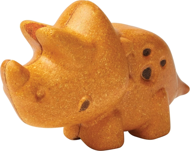 PlanToys drvena figurica triceratopsa