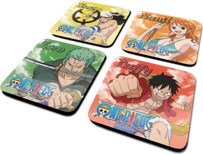 One Piece coaster set