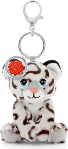 Keeleco privjesak za torbu snježni leopard 12 cm