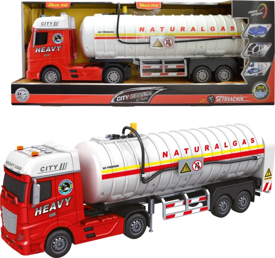City Service tegljač s cisternom na prirodni plin 1:12 sa zvukovima i svjetlima