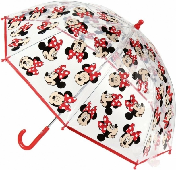 Children's manual transparent umbrella Minnie Mouse Disney