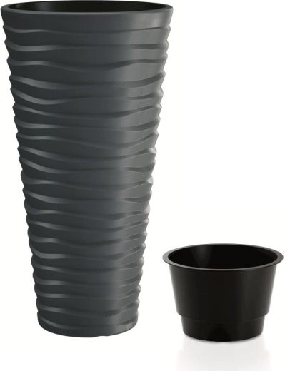 Lončanica Sand Slim s umetkom, antracit