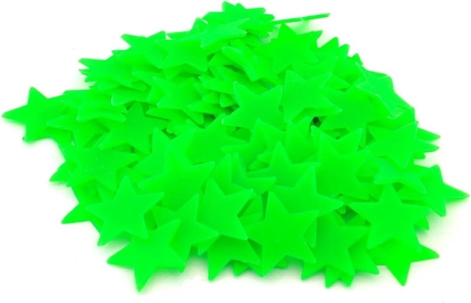 Fluorescentne zvjezdice 100 kom