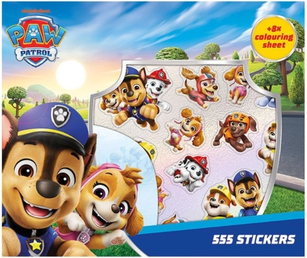 555 naljepnica Paw Patrol