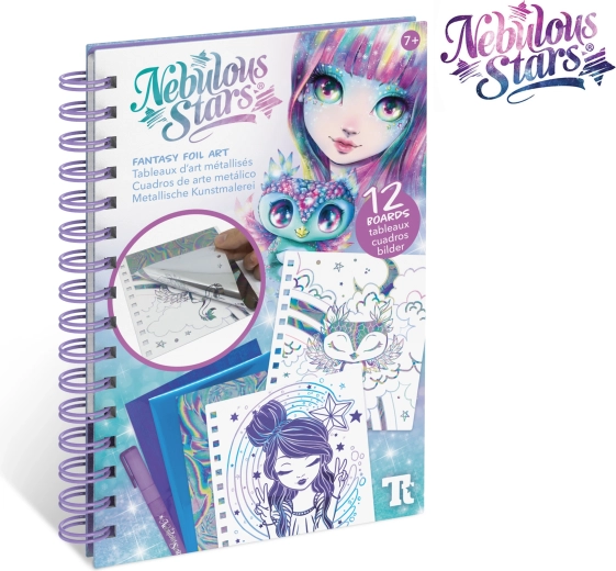 Nebulous Stars fantastično stvaralaštvo s folijom – set kreativnih sličica