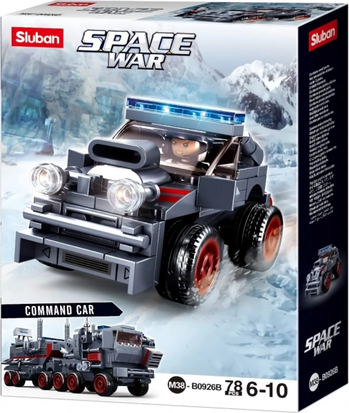 Sluban Space War patrolno vozilo građevni set