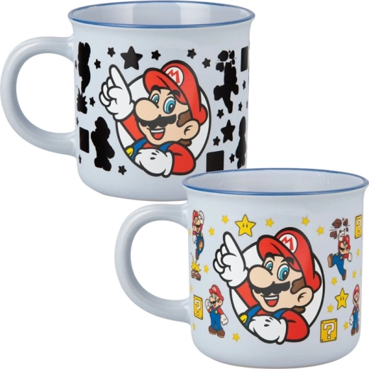 Nintendo Super Mario keramička šalica koja mijenja motiv Mario