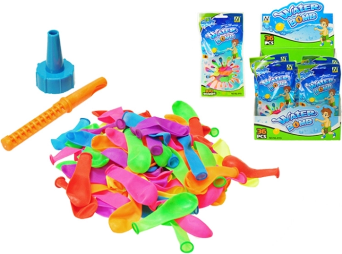 Vodene bombe – set od 100 balona s nastavkom za punjenje