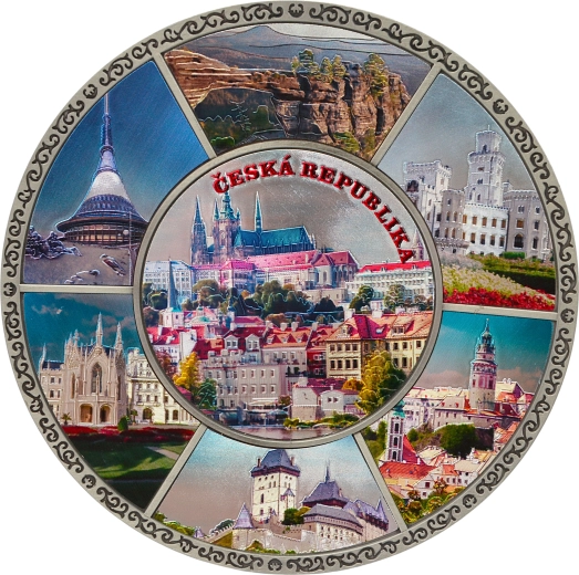 Dekorativni tanjur Češka Republika Sparkys