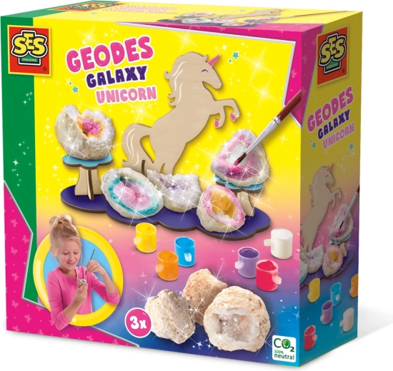 Galaxy oslikavanje kristalnih stijena