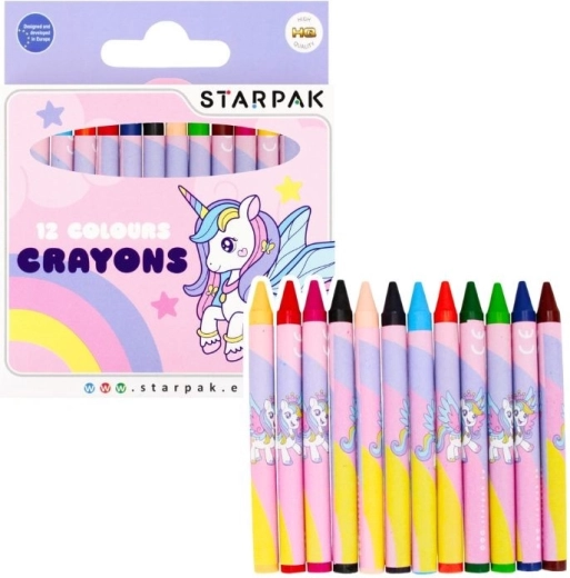 Unicorn Crayons – set of 12 colors