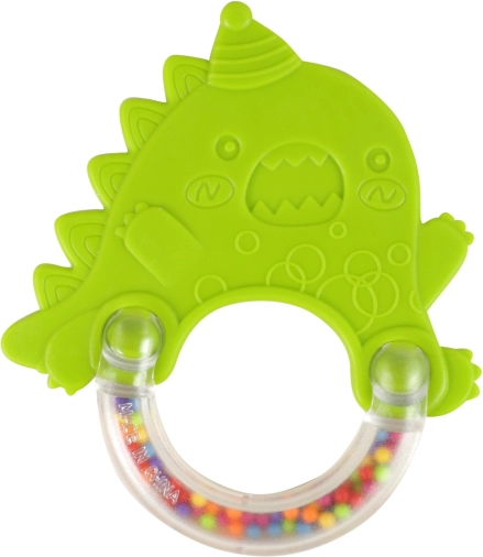 Zvečkalo i grizalo dinosaur za bebe