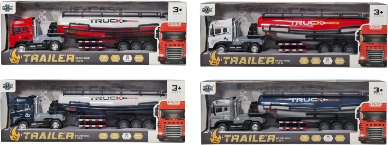 Tanker truck with light and sound 1:24 - 1 piece