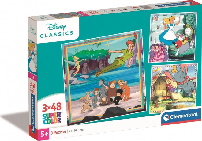 Clementoni puzzle Disney klasika 3x48 dijelova