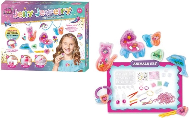 Kreativni set za izradu gel privjesaka i nakita
