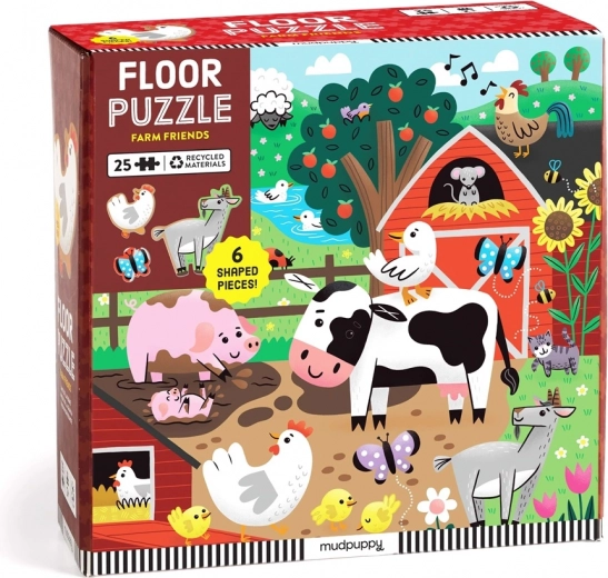 Mudpuppy puzzle za pod vodom Prijatelji s farme