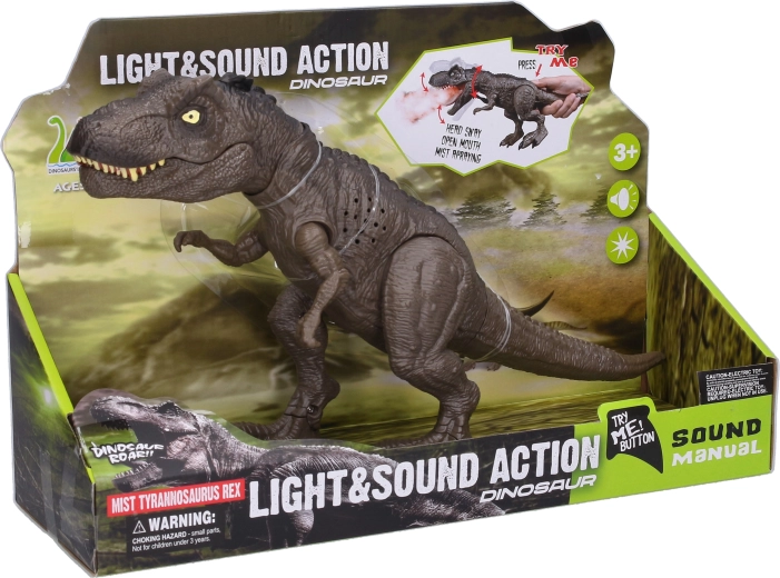 Dinosaurus koji ispušta dim s efektima 34 cm