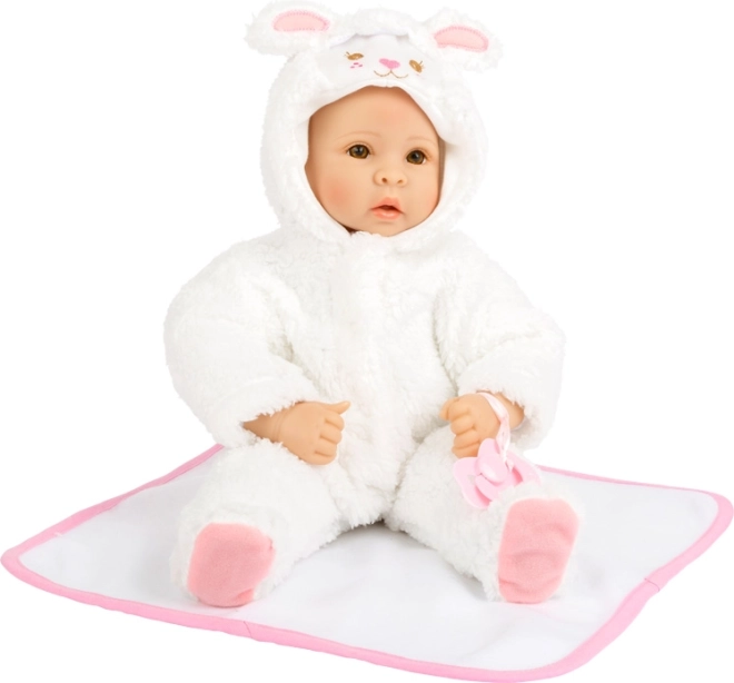 small foot lutka ovčica s mekim tjelom i dodacima