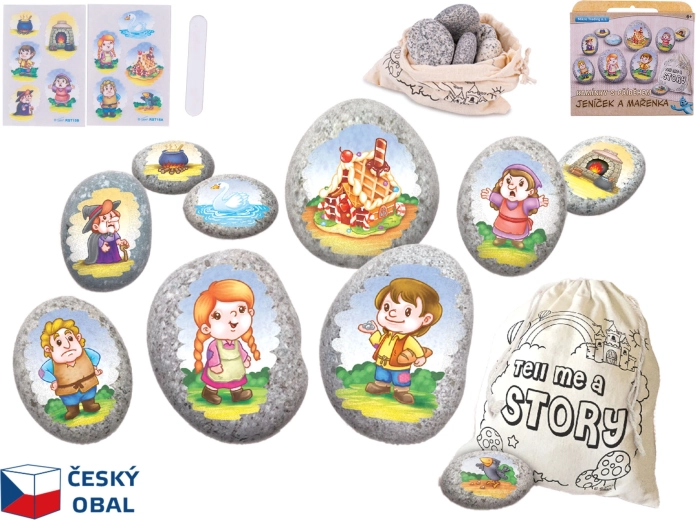 Creative Pebble Set Hansel and Gretel
