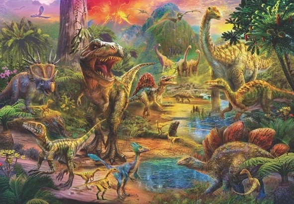 Anatolian puzzle Kraljevstvo dinosaura 500 dijelova