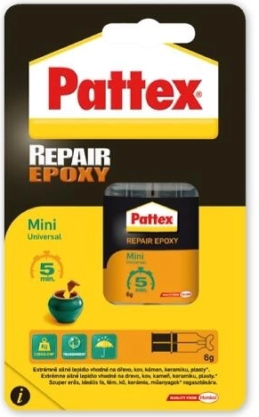 Epoksidno ljepilo 5 min 6 g Pattex Repair Universal