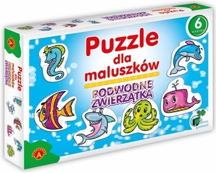 Puzzle za najmlađe – morske životinje