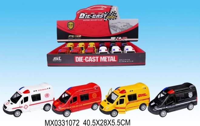 Vozilo interventnih službi s povratnim pogonom