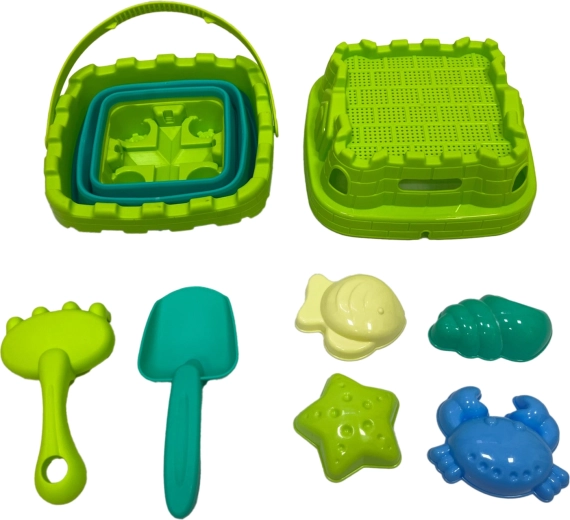 Set za pijesak sa sklopivom kantom