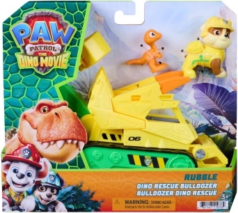 PAW Patrol: Dino Rescue Rubble's Bulldozer with Figures