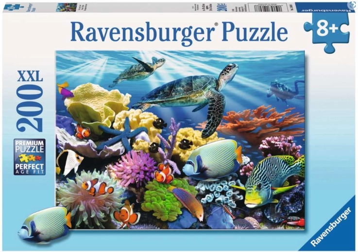 Ravensburger Ocean Life puzzle, XXL, 200 pieces